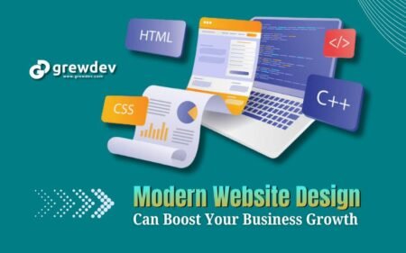 modern website design