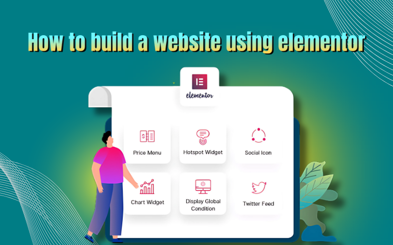 build a website using Elementor