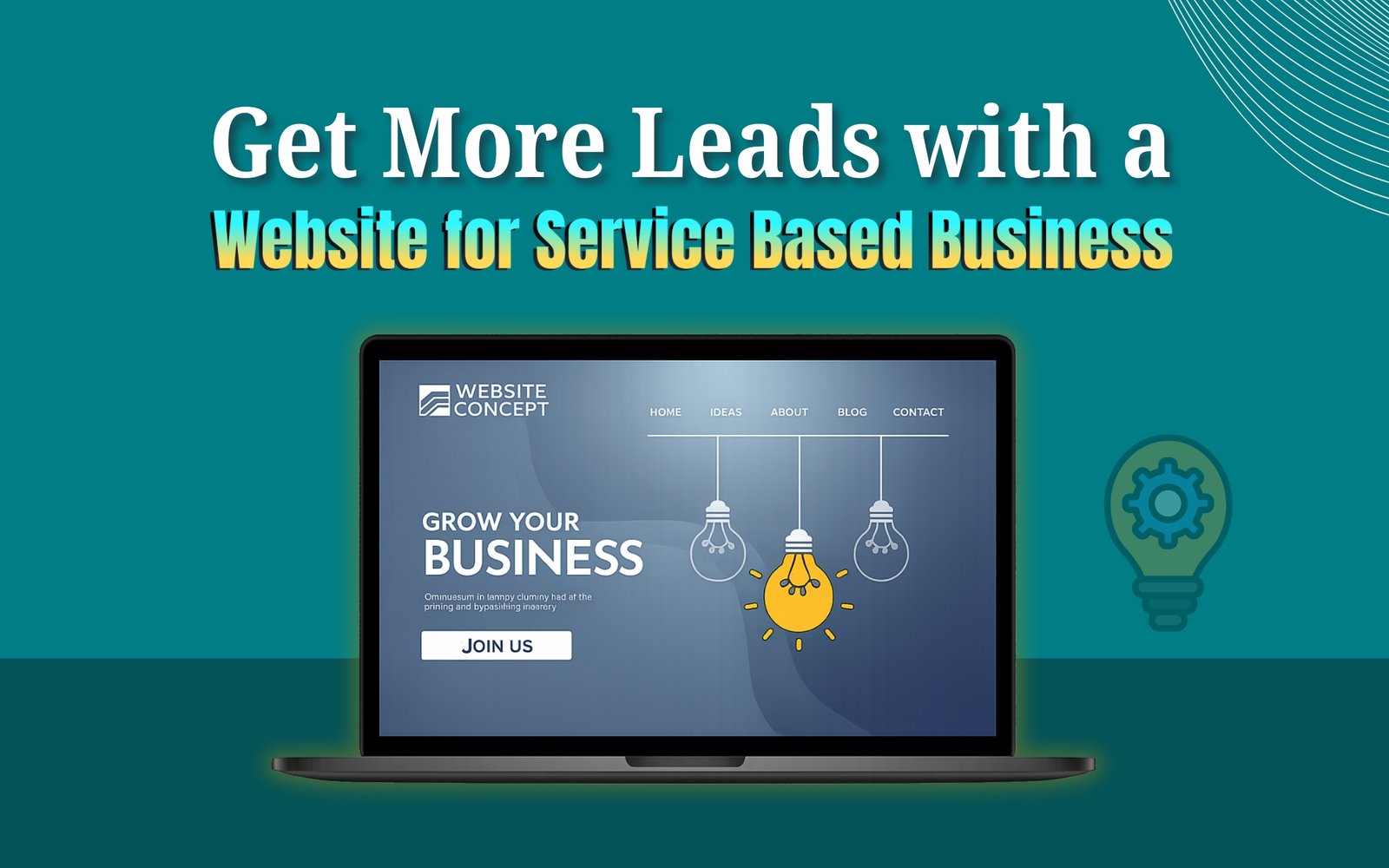 website for service based business