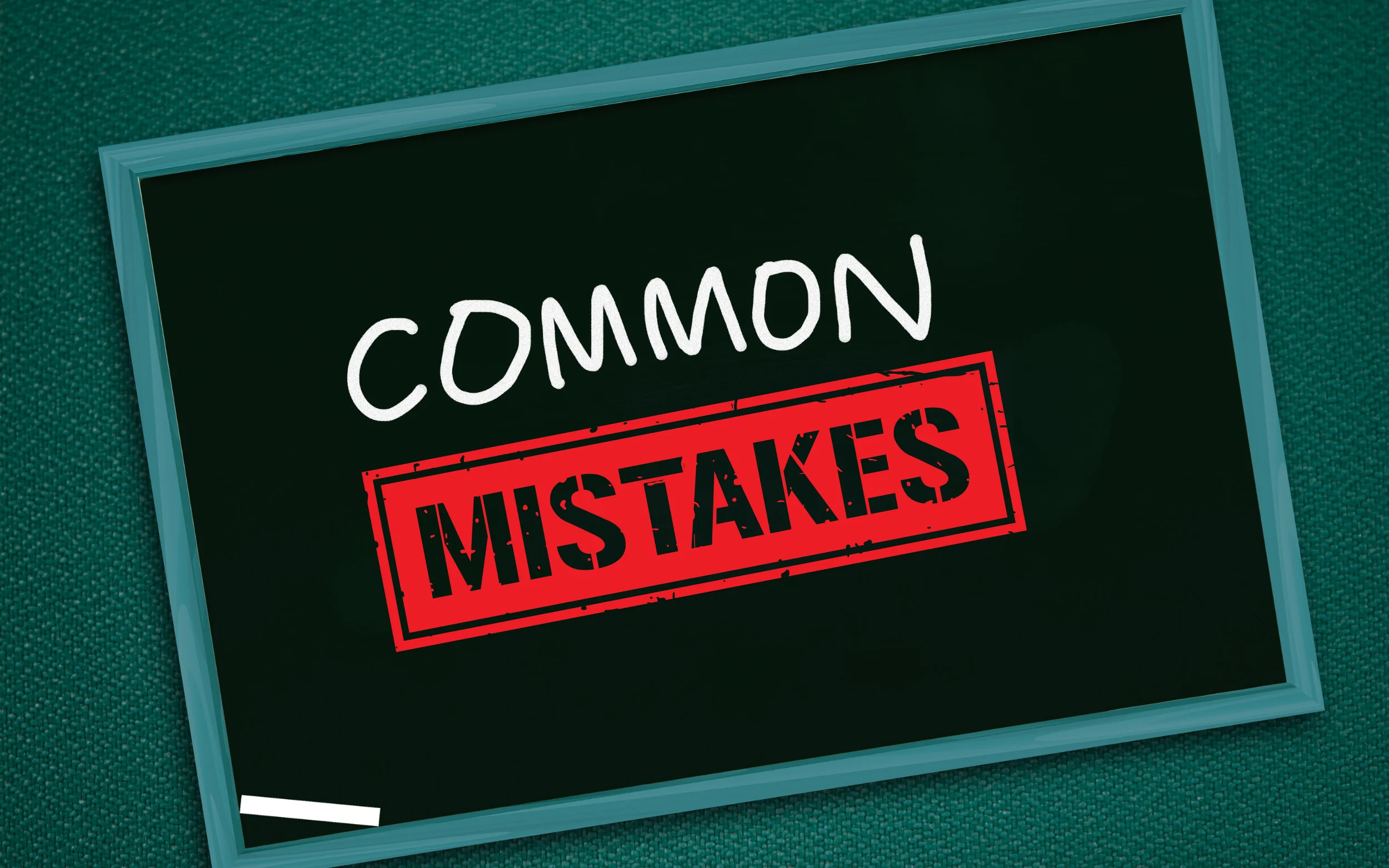 Common Mistakes