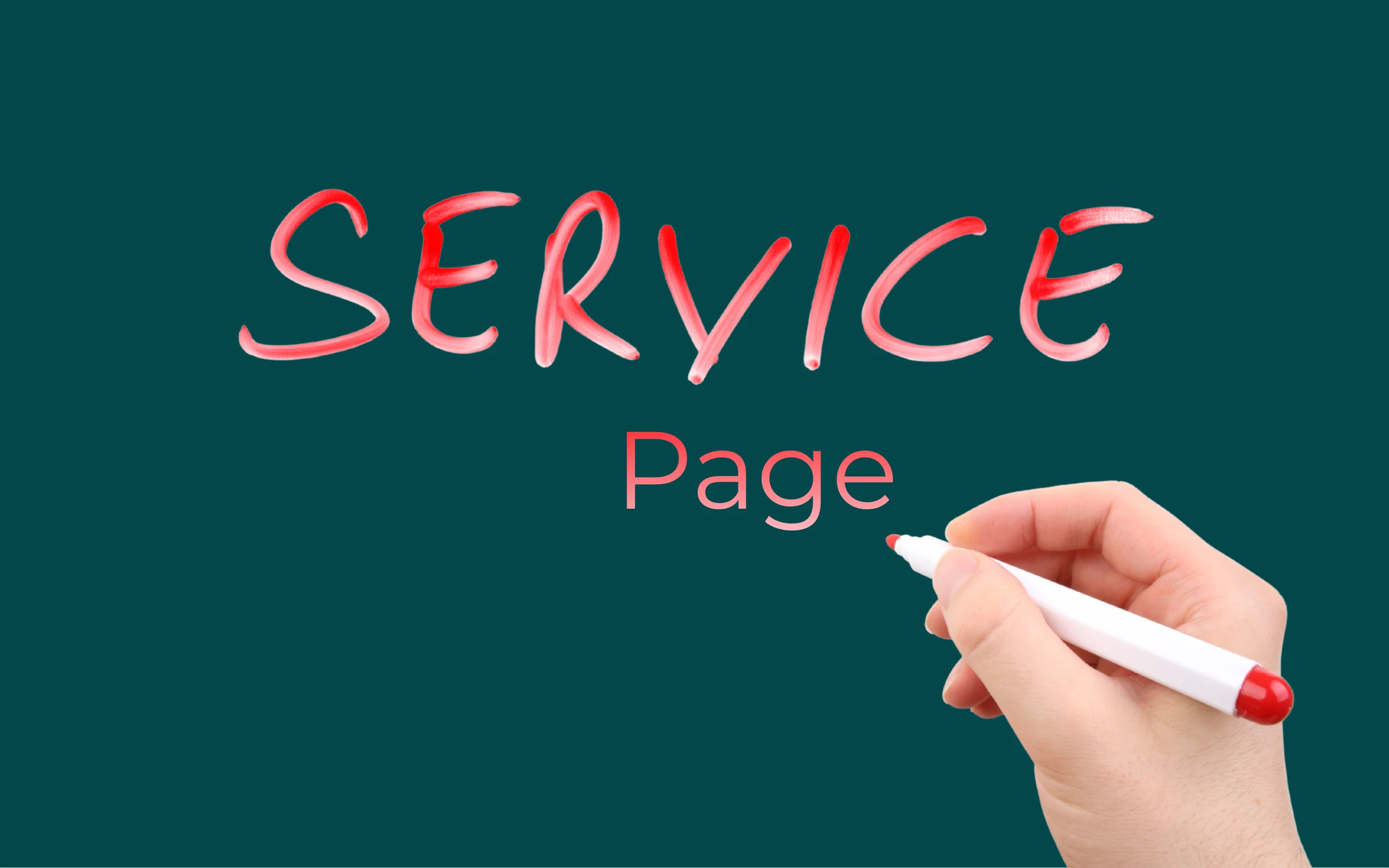Build a Strong Service Page